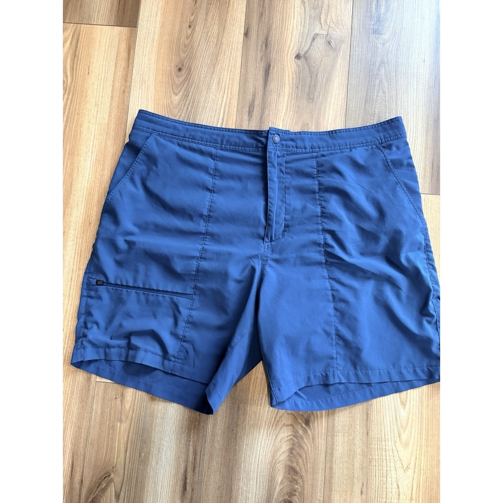 Mountain Hardware Shorts Men's 36 Blue Hiking Lightweight Oudoors Pockets